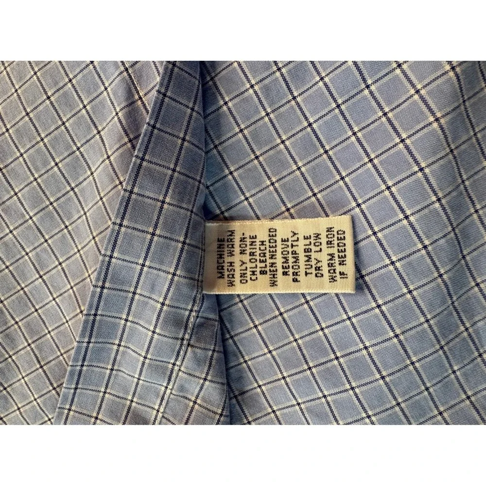 Ralph Lauren custom fit extra large blue patterned shirt, men sized extra large.
